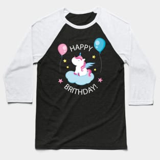 unicorn birthday Baseball T-Shirt